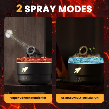 Humidificador Cañón con luces LED